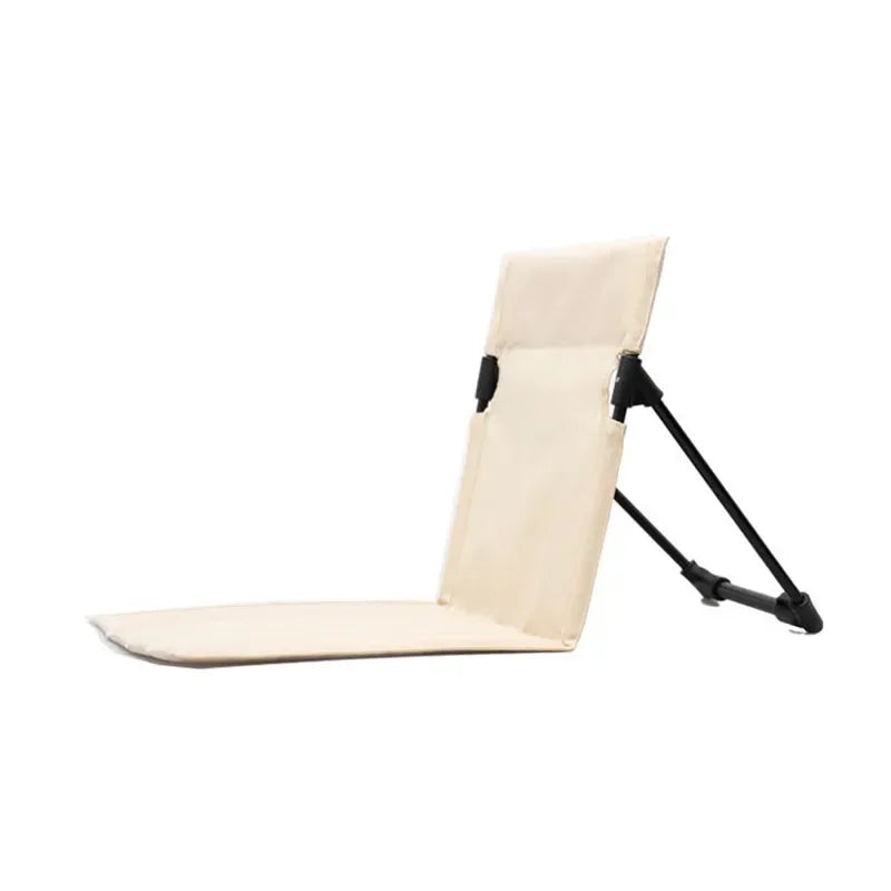 Chaise pliante de plage et camping — dossier confort