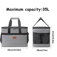 Sac glacière pliable 35L — au frais toute la journée