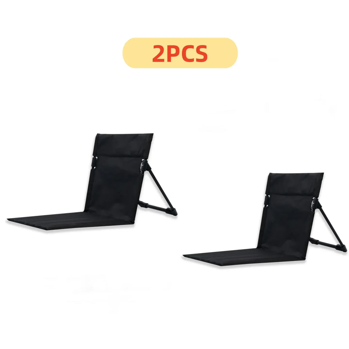 Chaise pliante de plage et camping — dossier confort