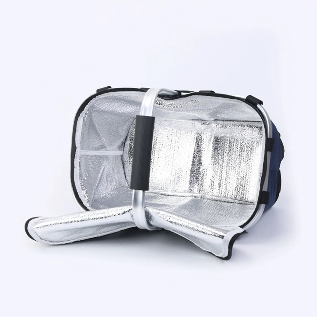 Panier pique-nique isotherme pliable — repas au frais