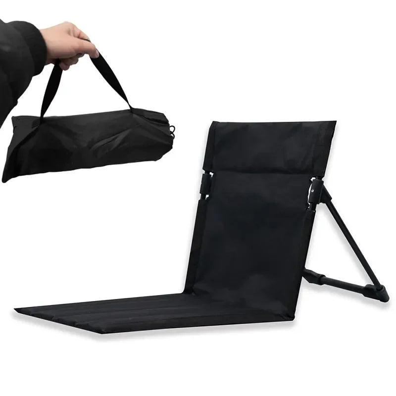 Chaise pliante de plage et camping — dossier confort
