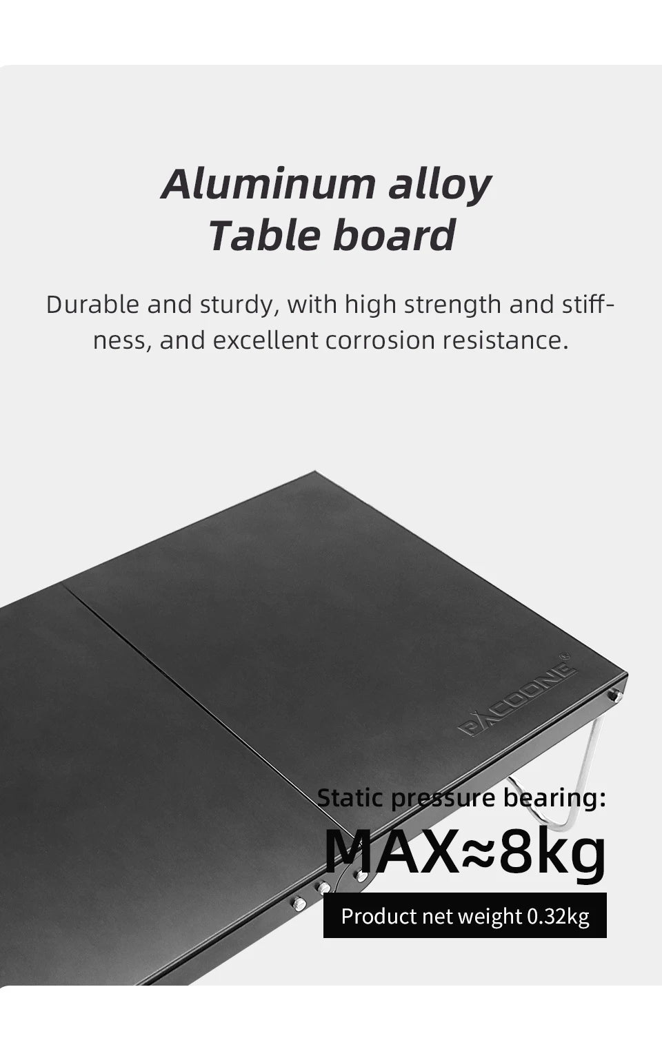 Table pliante ultralégère — camping & pique-nique