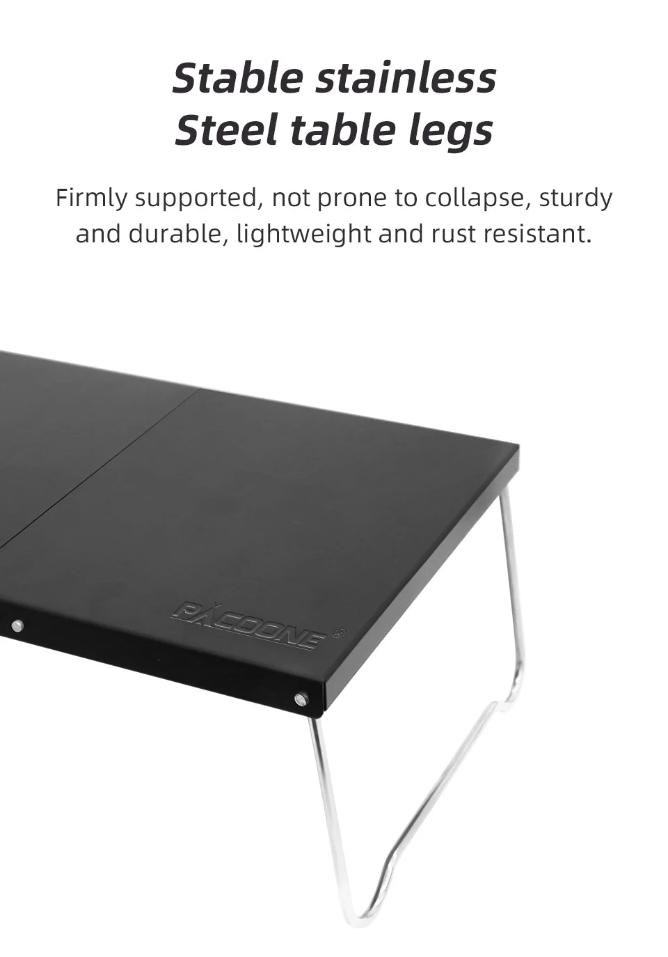 Table pliante ultralégère — camping & pique-nique