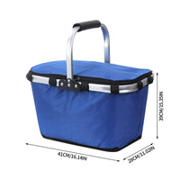 Panier pique-nique isotherme pliable — repas au frais