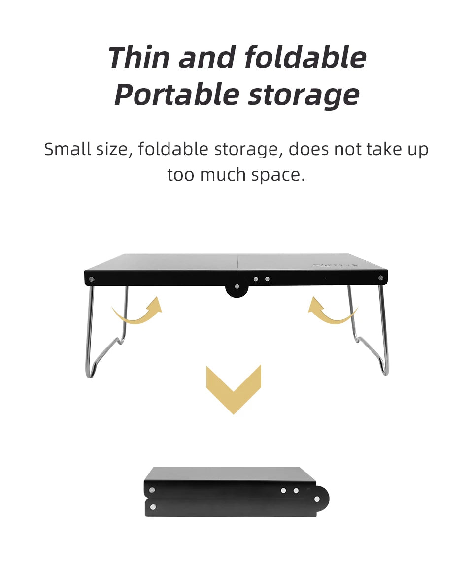 Table pliante ultralégère — camping & pique-nique