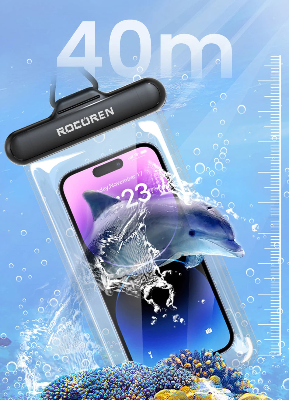 Pochette étanche téléphone — protection baignade