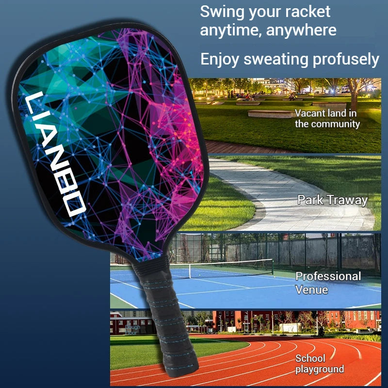 Set de Pickleball — 2 raquettes + 4 balles