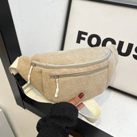 Sac banane en velours côtelé — style & pratique