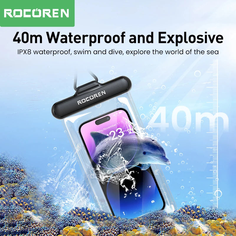 Pochette étanche téléphone — protection baignade