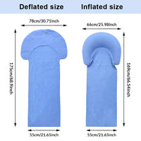 Matelas de plage gonflable — coussin moelleux nomade