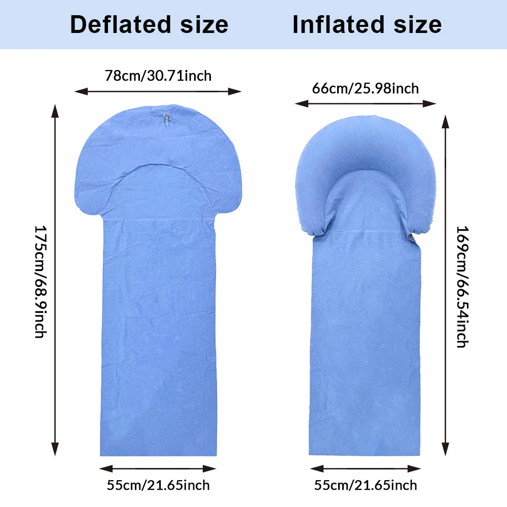 Matelas de plage gonflable — coussin moelleux nomade