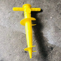Pied d'ancrage pour parasol — fixation sable