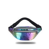 Sac banane holographique — plage & festival