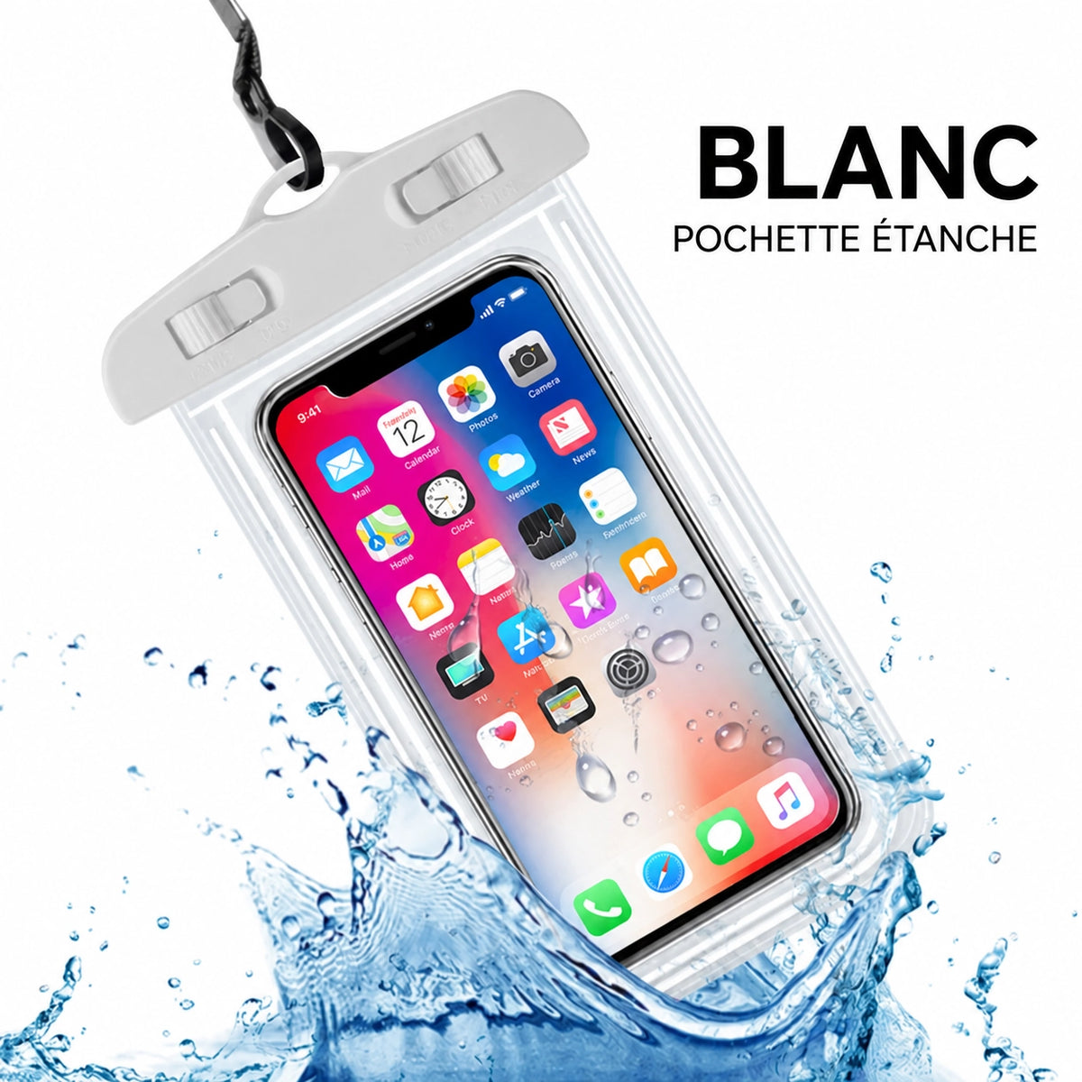 Coque étanche universelle IP68 — smartphone