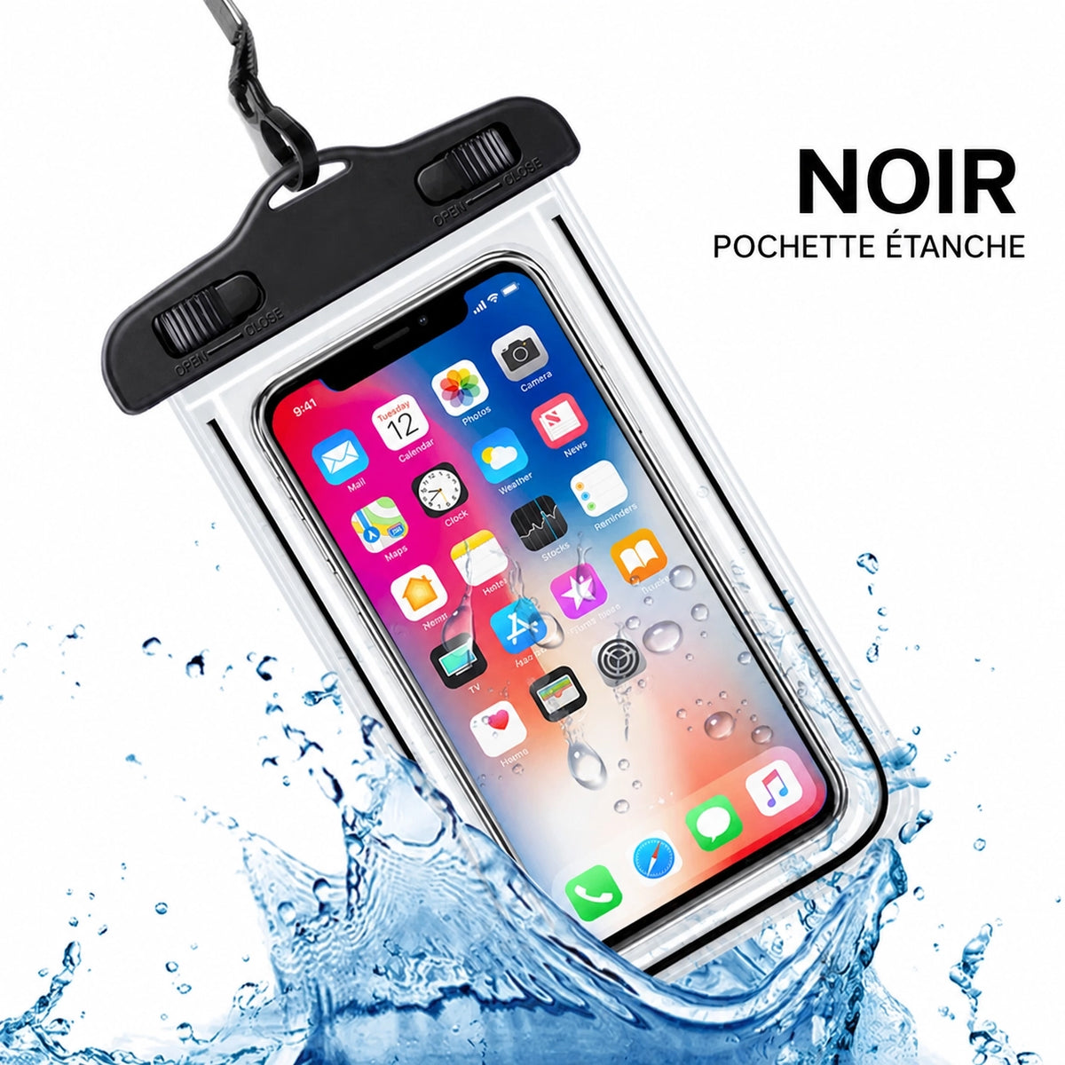 Coque étanche universelle IP68 — smartphone