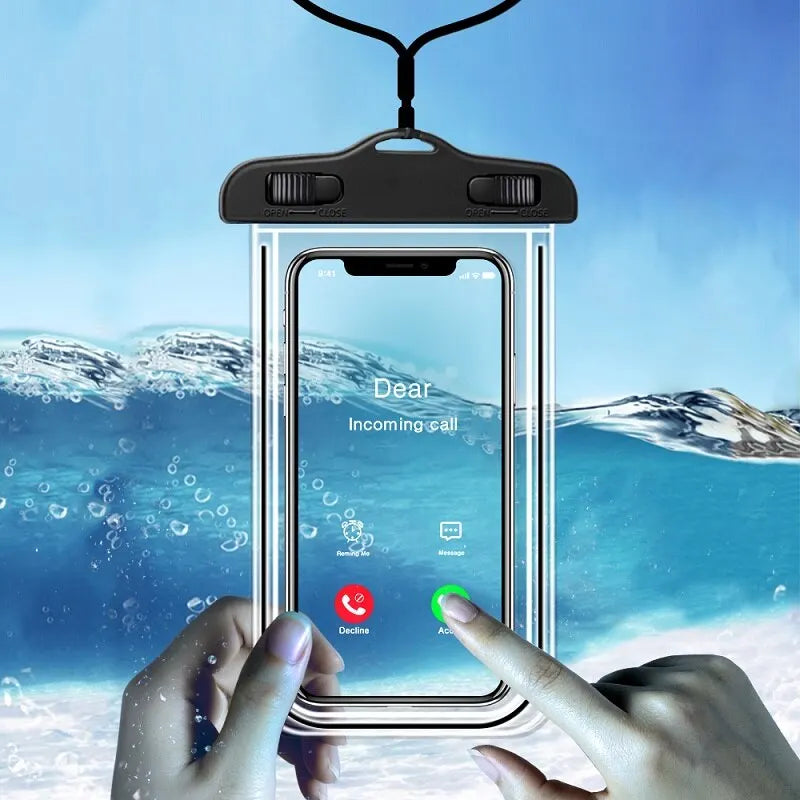 Coque étanche universelle IP68 — smartphone