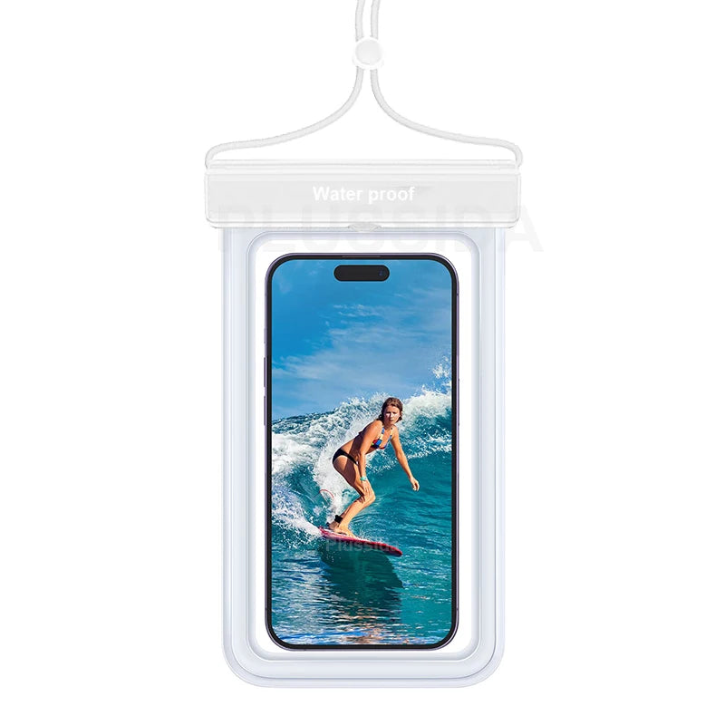 Pochette étanche smartphone IPX8 — écran tactile