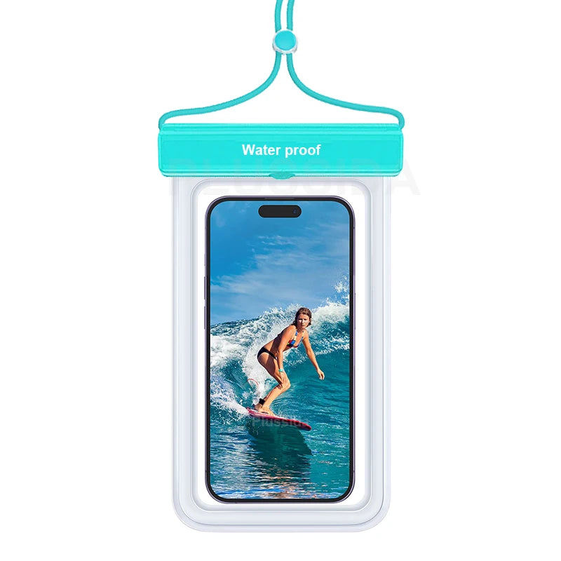 Pochette étanche smartphone IPX8 — écran tactile