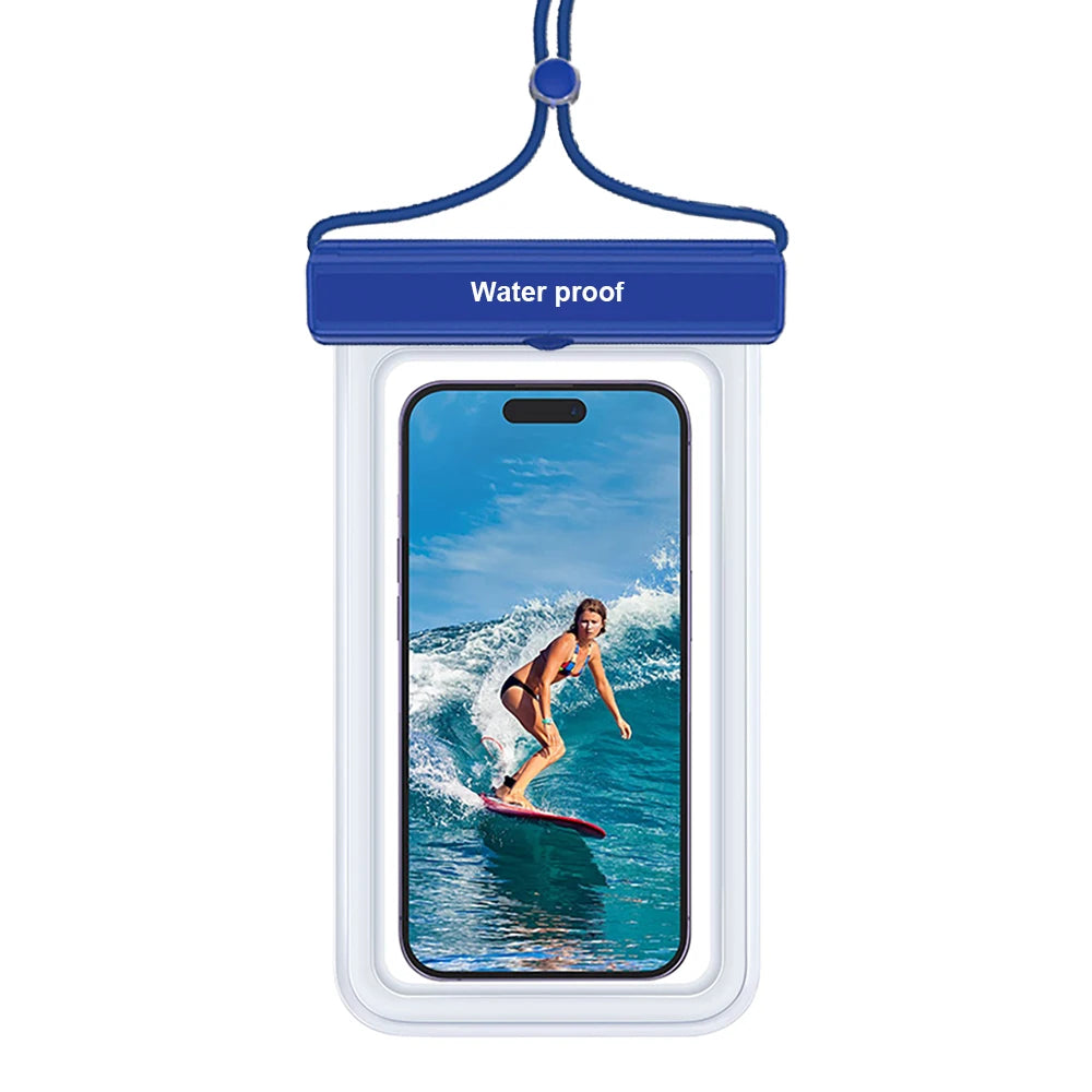 Pochette étanche smartphone IPX8 — écran tactile