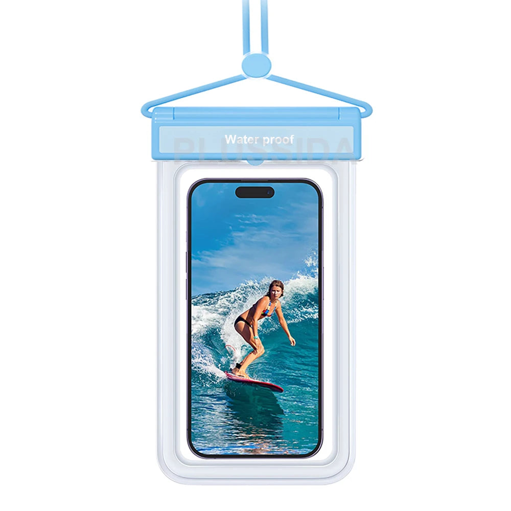 Pochette étanche smartphone IPX8 — écran tactile
