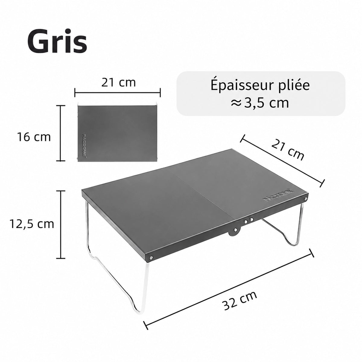 Table pliante ultralégère — camping & pique-nique
