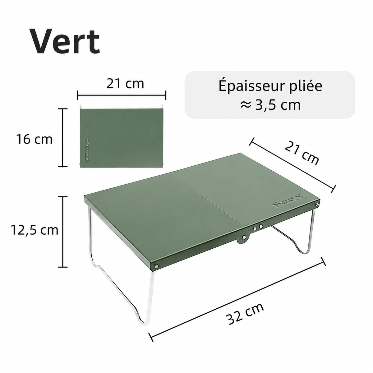 Table pliante ultralégère — camping & pique-nique